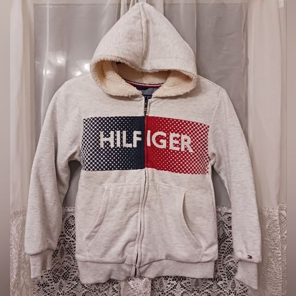 Tommy hilfiger fleece lined hoodie Clearance